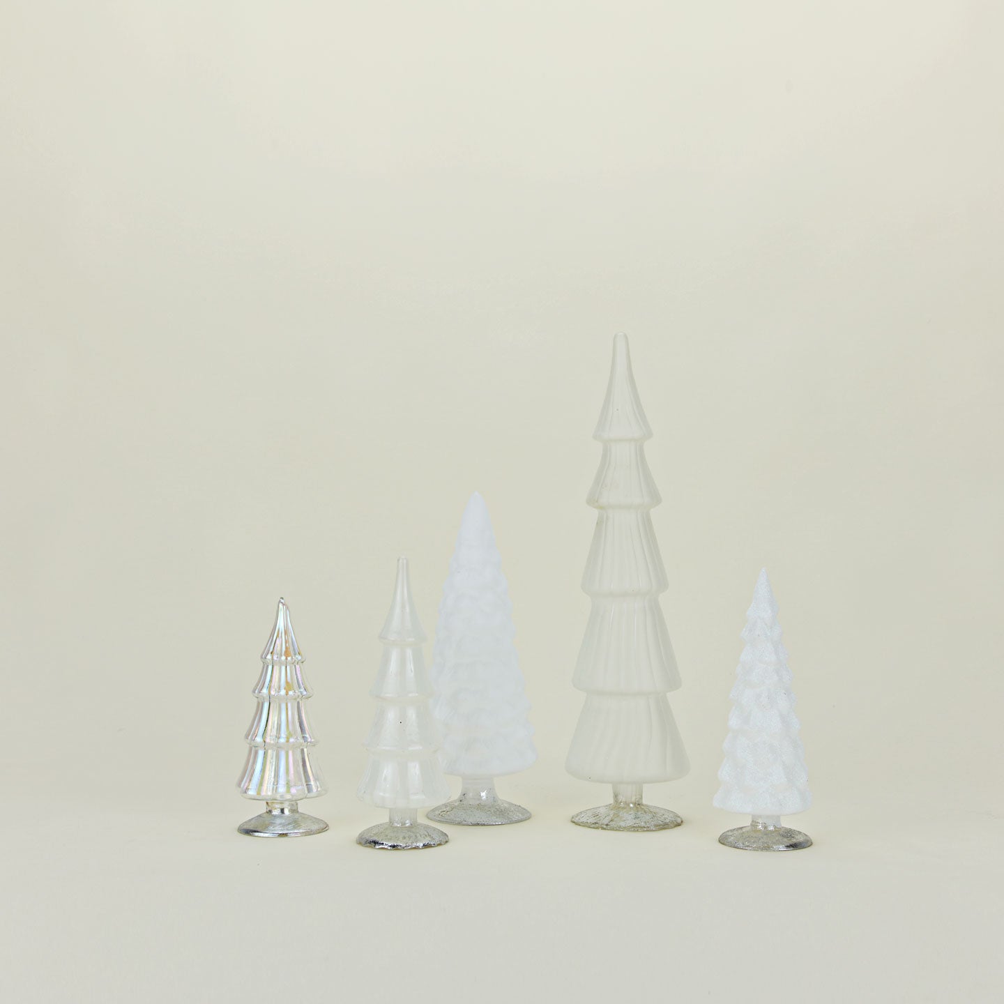 Hue Trees, Set of 5 - White