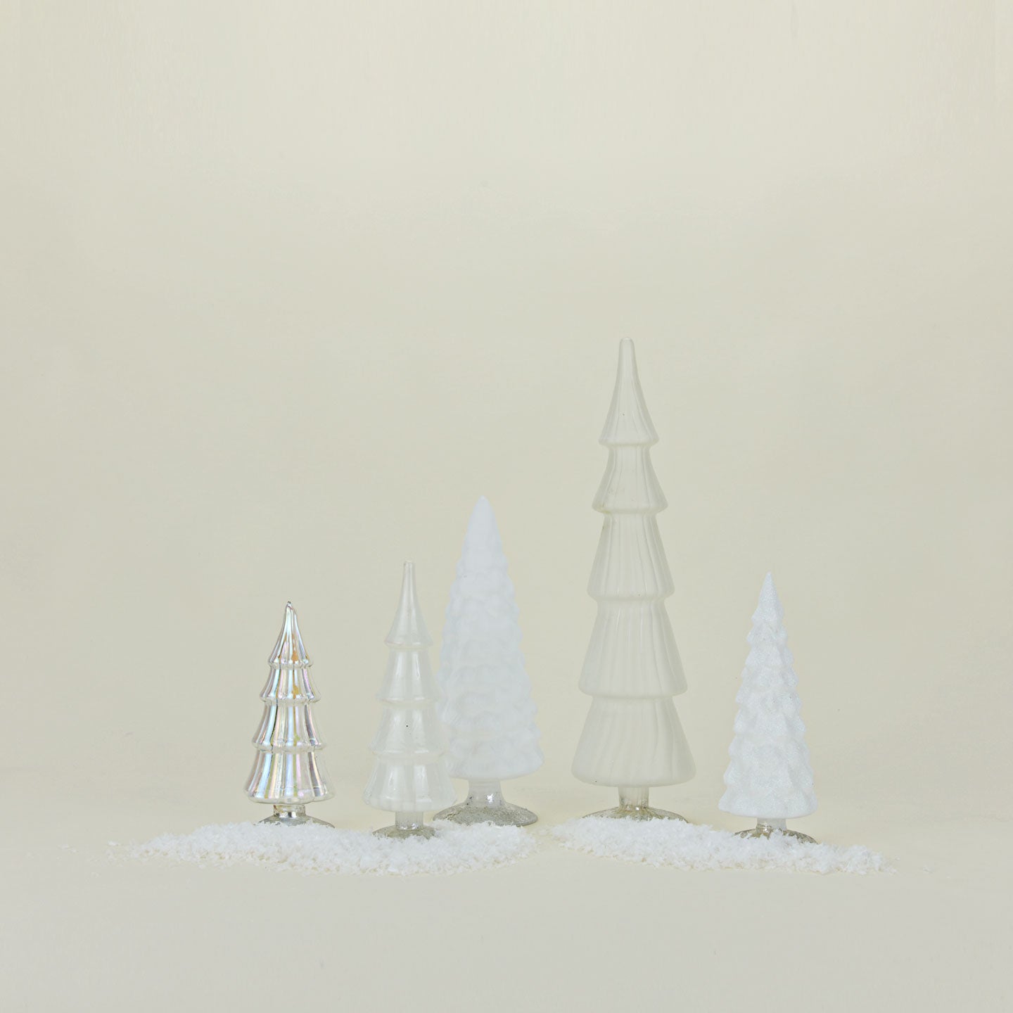 Hue Trees, Set of 5 - White