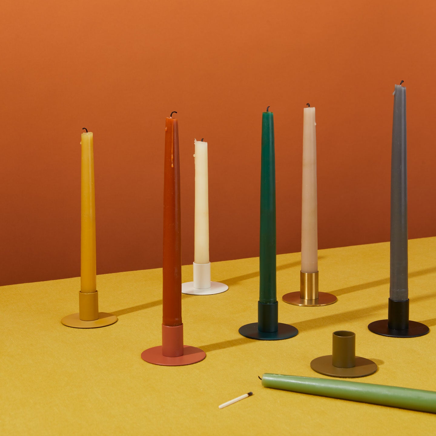 Hand Dipped Taper Set - Pine
