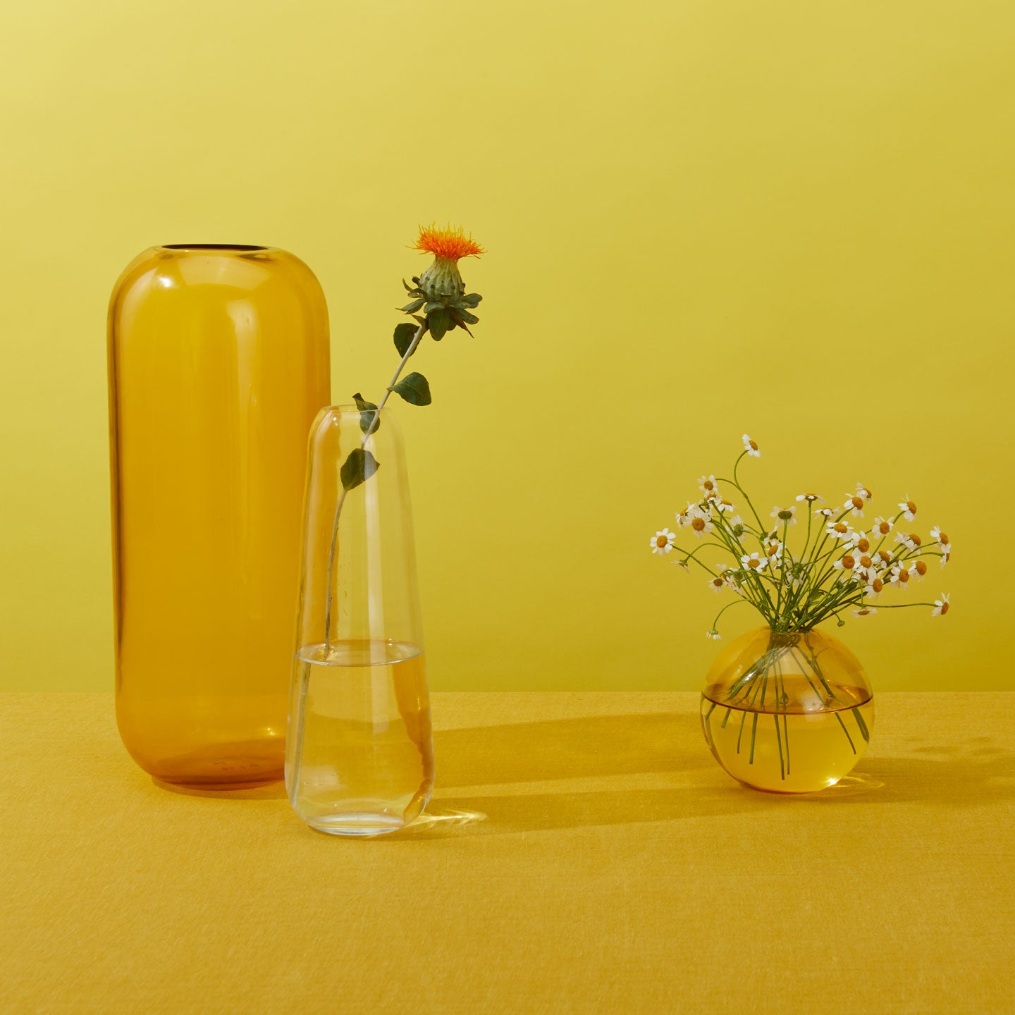 Aurora Pill Vase - Amber