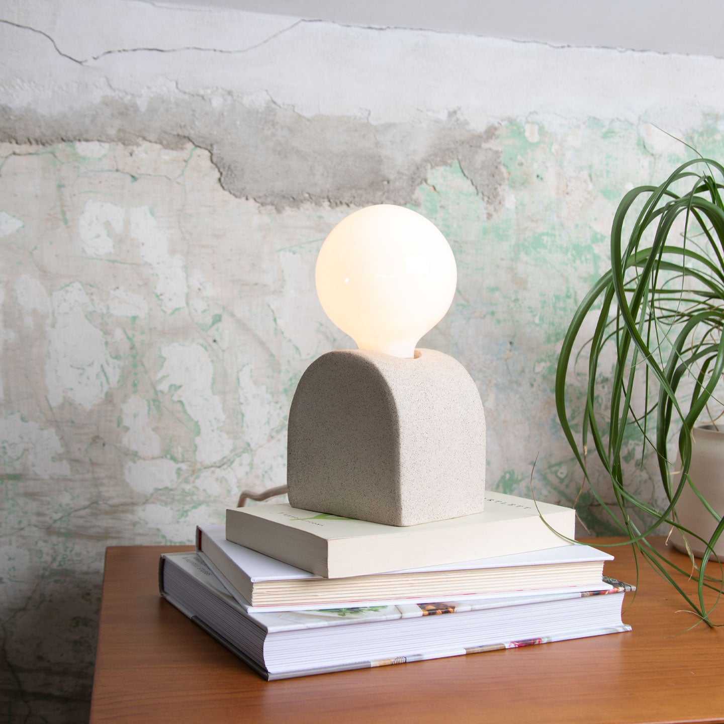 Mima lamp in sand