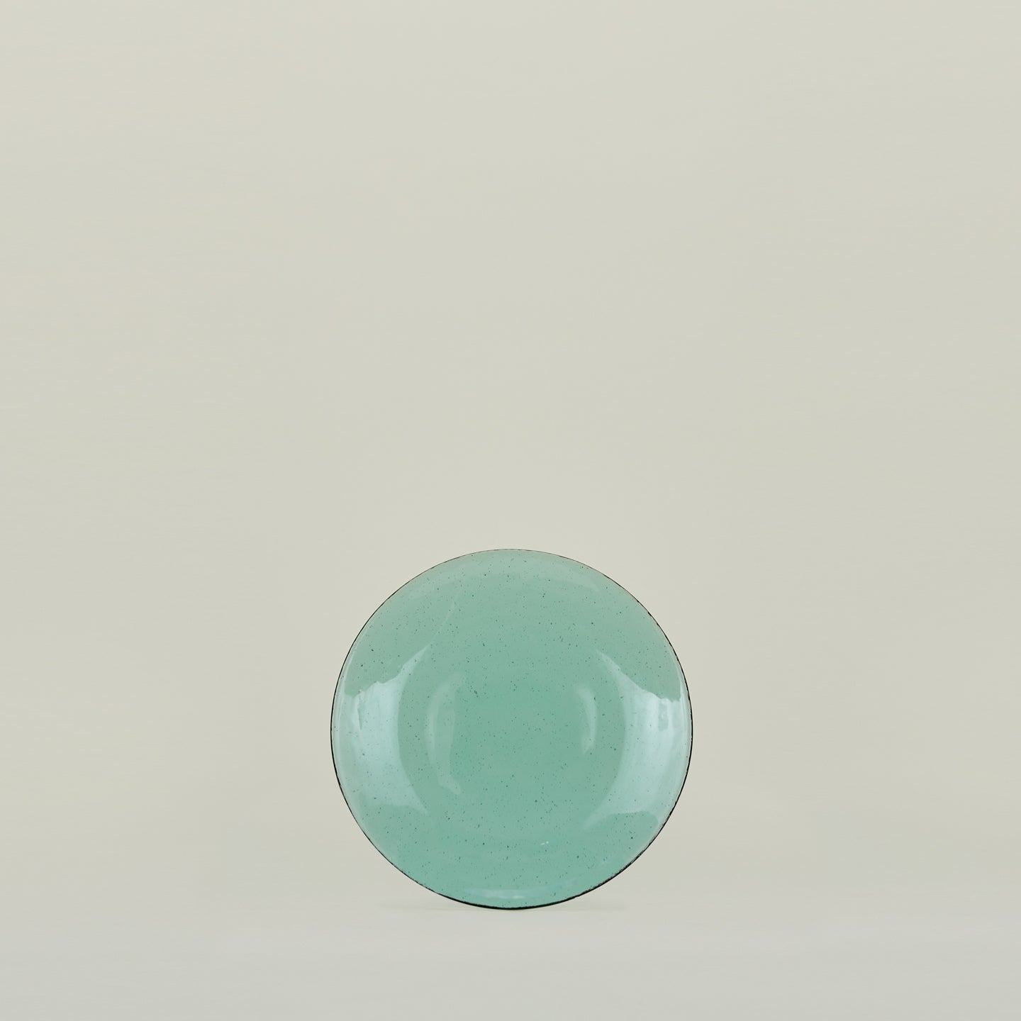 Glass Salad Plate - Jade