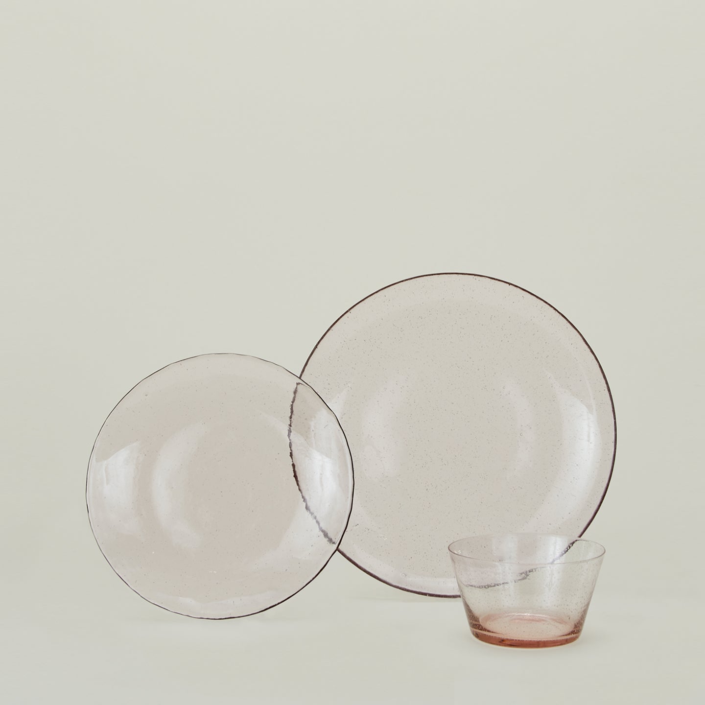 Glass Bowl - Blush