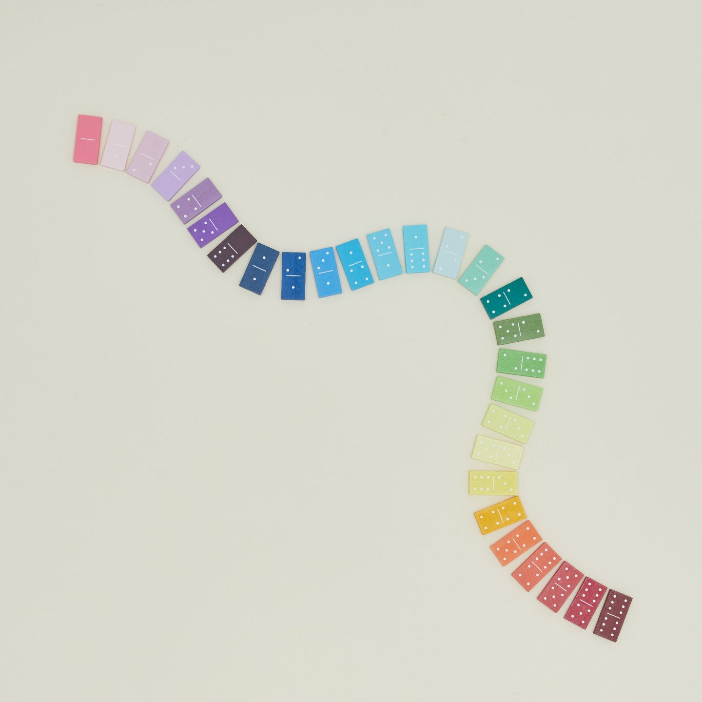 Gradient Domino Set