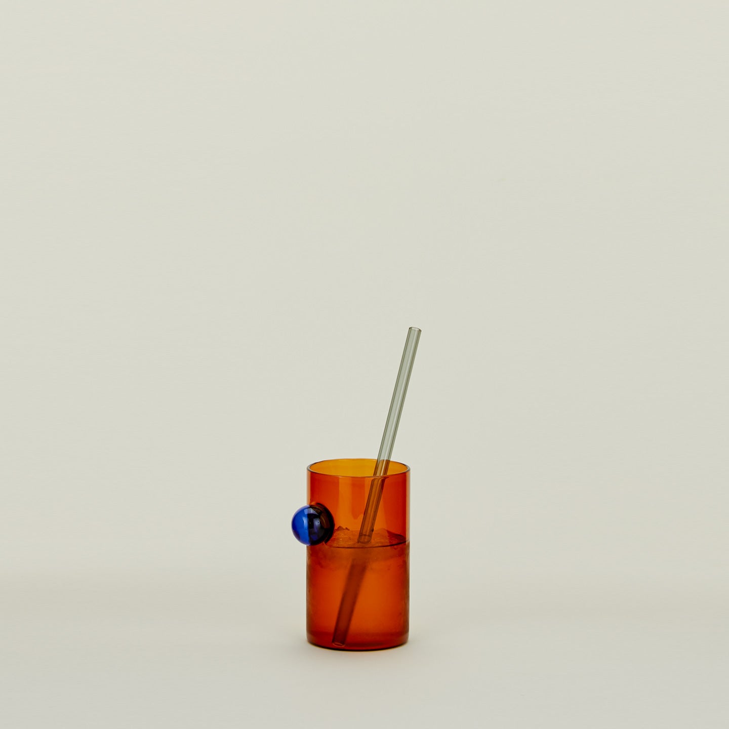Bubble Glass - Amber