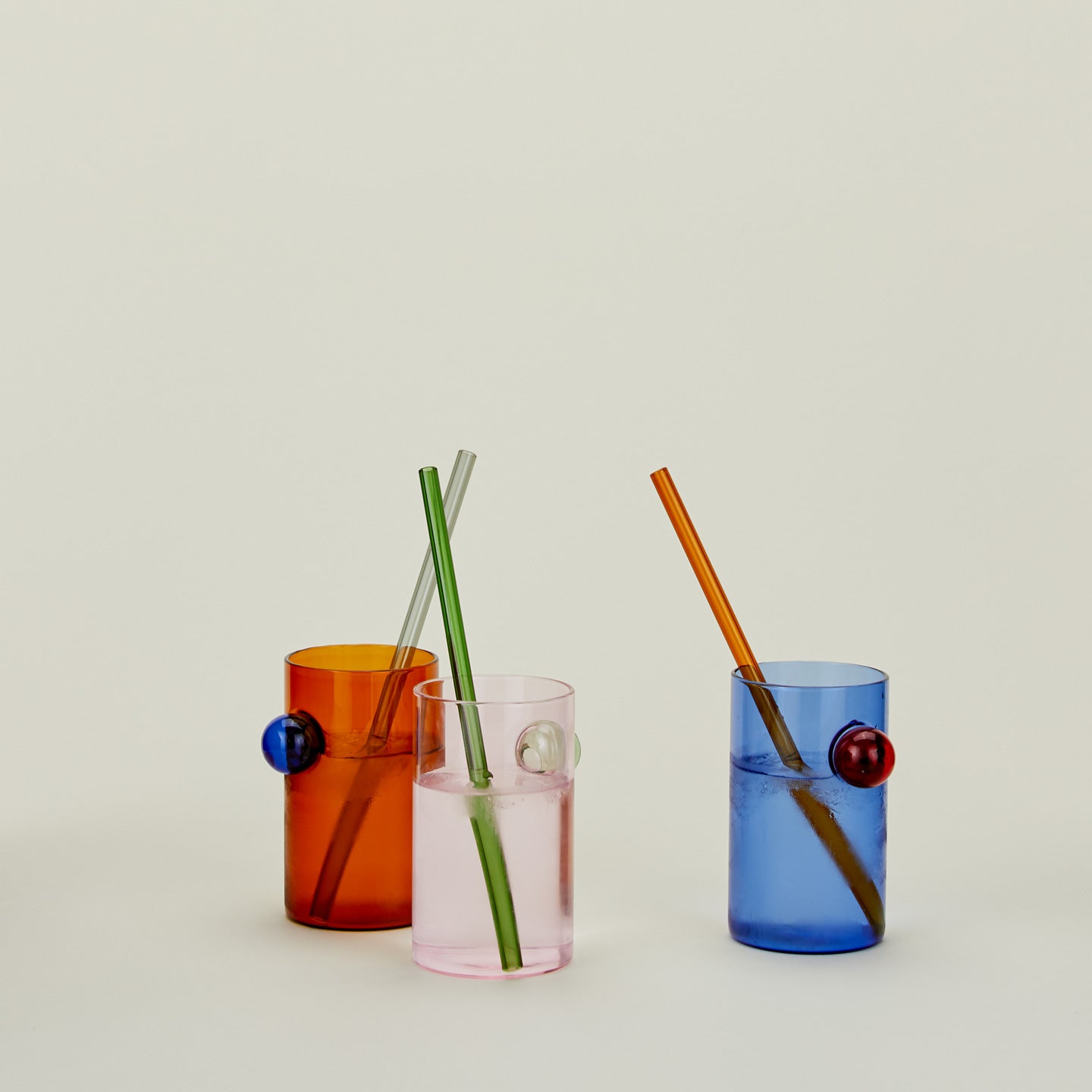 Bubble Glass - Amber