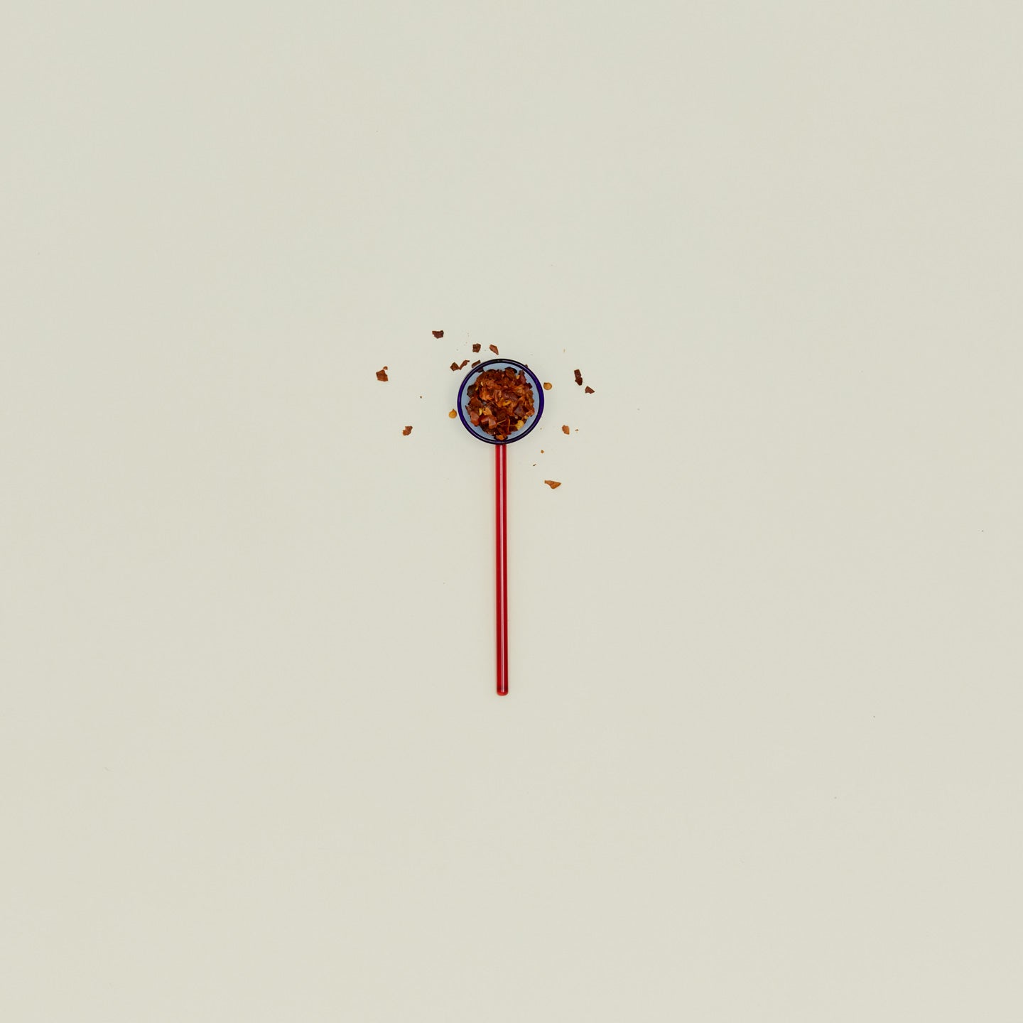 Duo Tone Spoon - Blue/Red