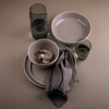 Monochromatic Essential Tabletop Bundle - Light Grey