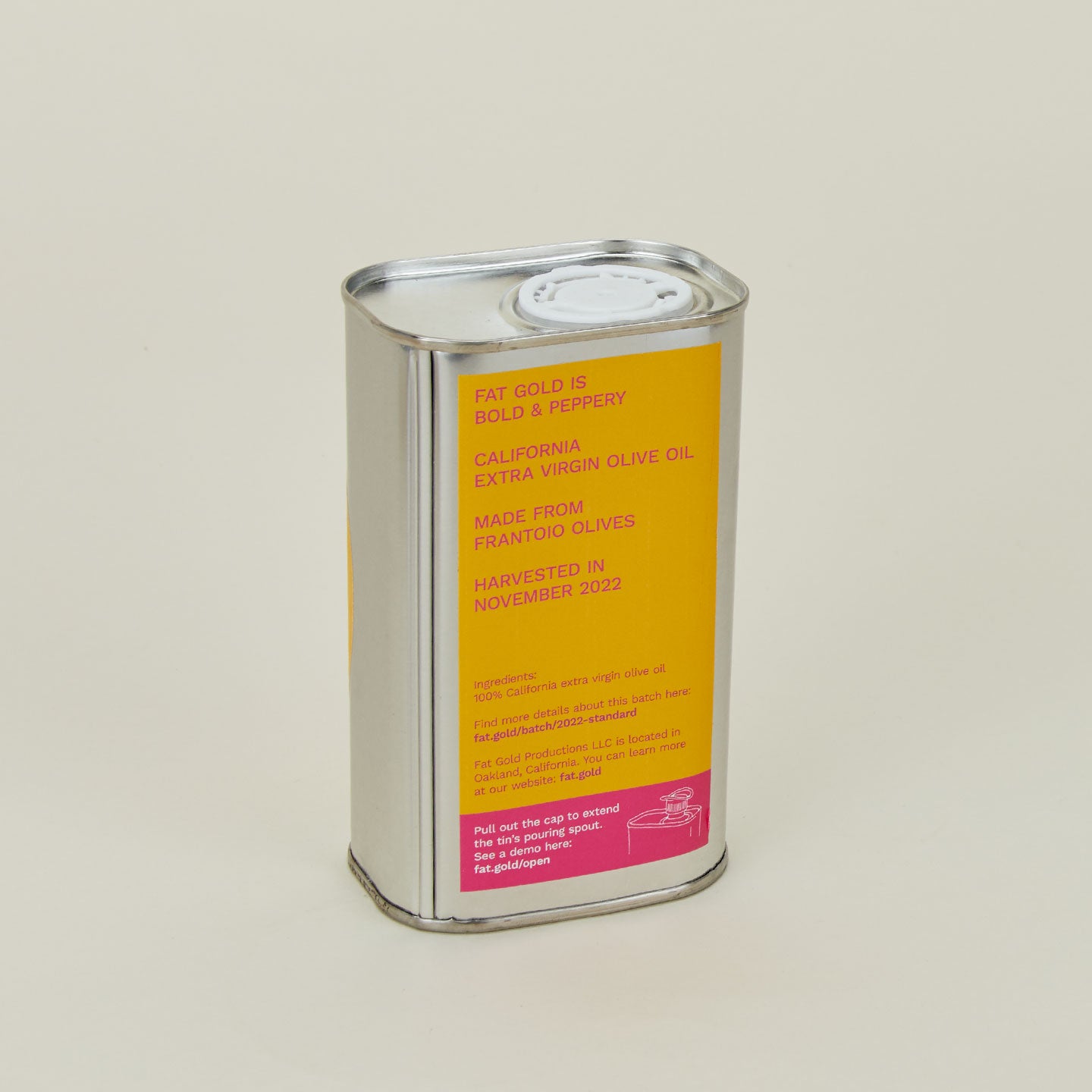 Fat Gold Standard Olive Oil