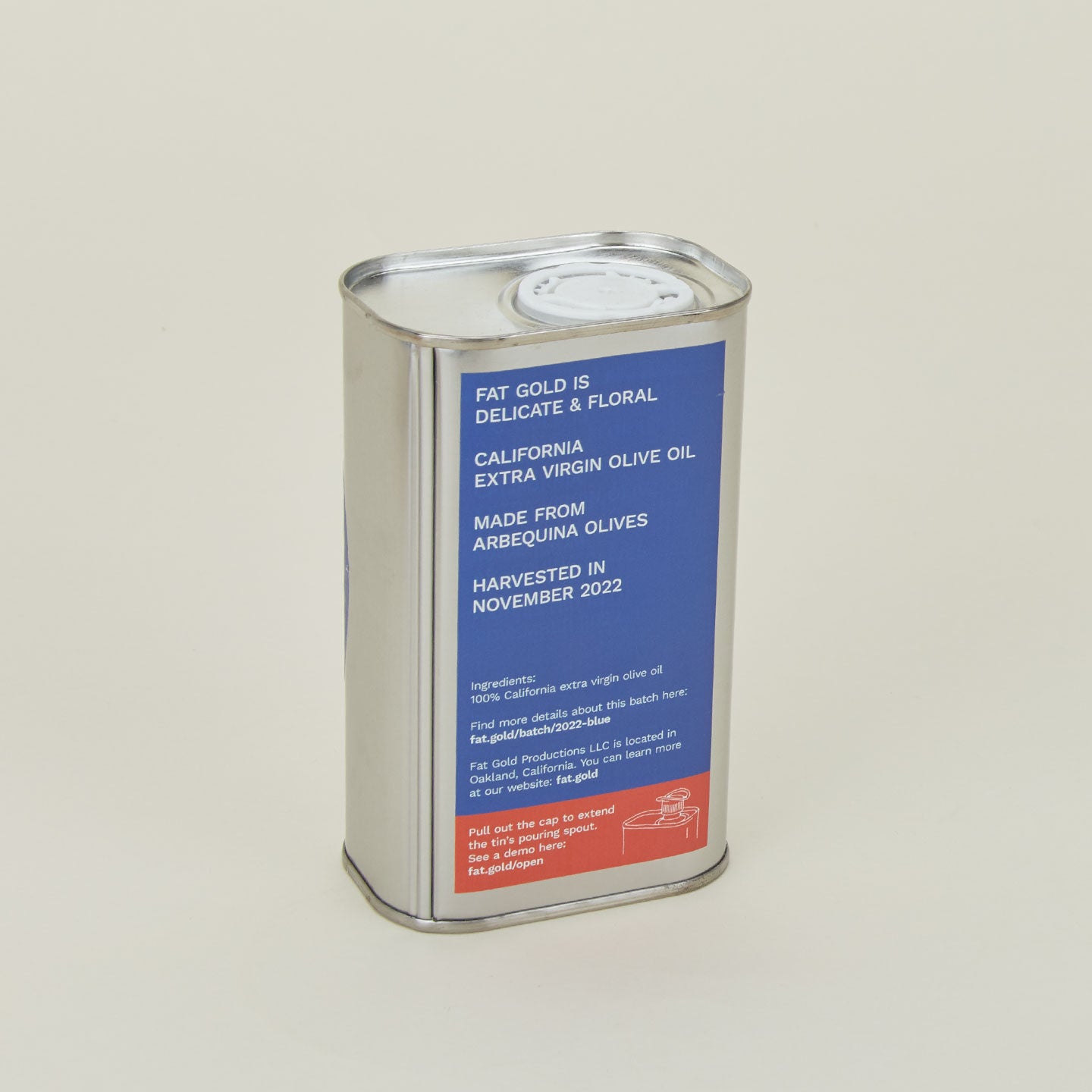 Fat Gold Blue Olive Oil