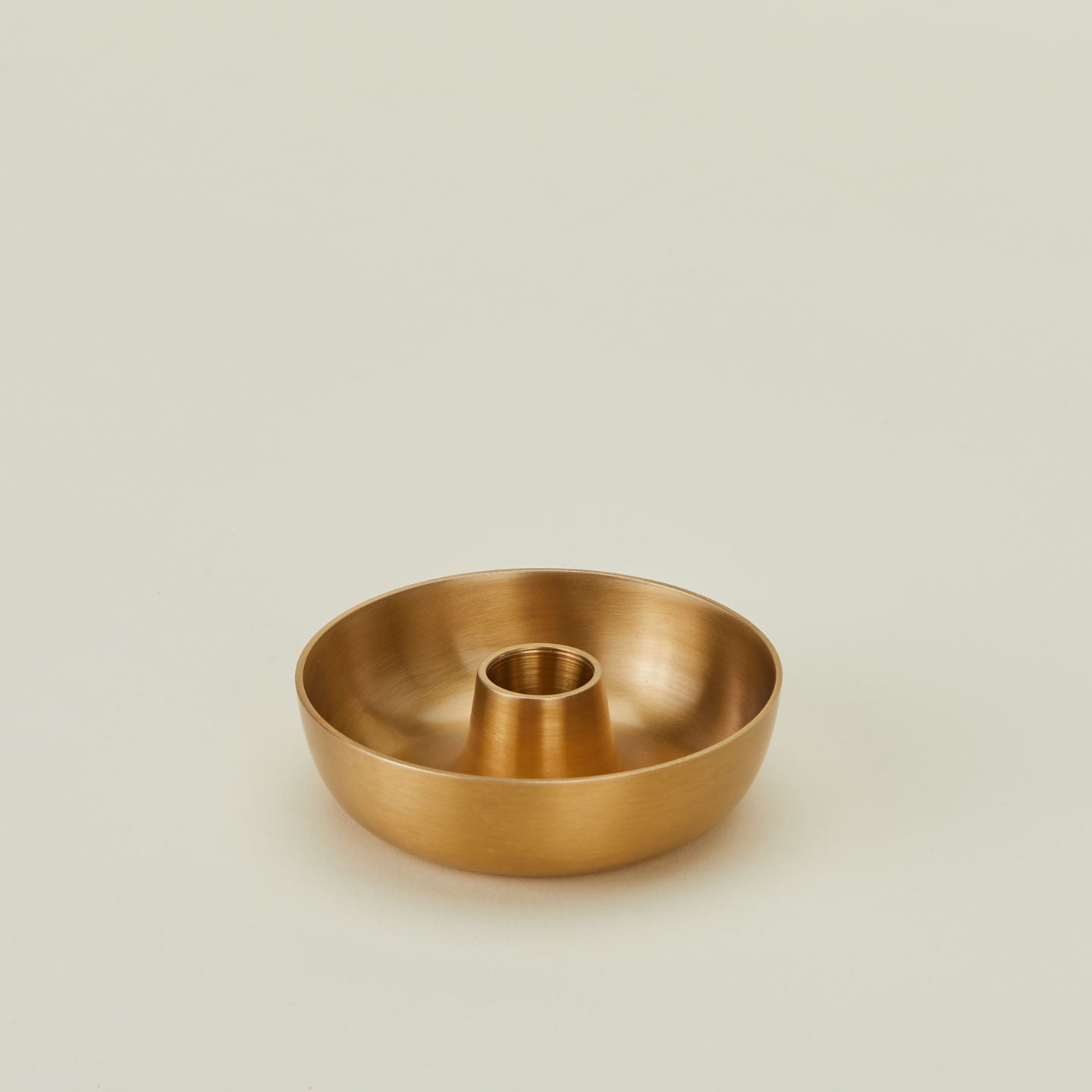 Brass Bowl Candle Holder