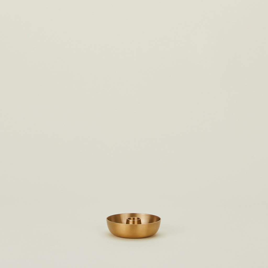 Brass Bowl Candle Holder Hawkins New York