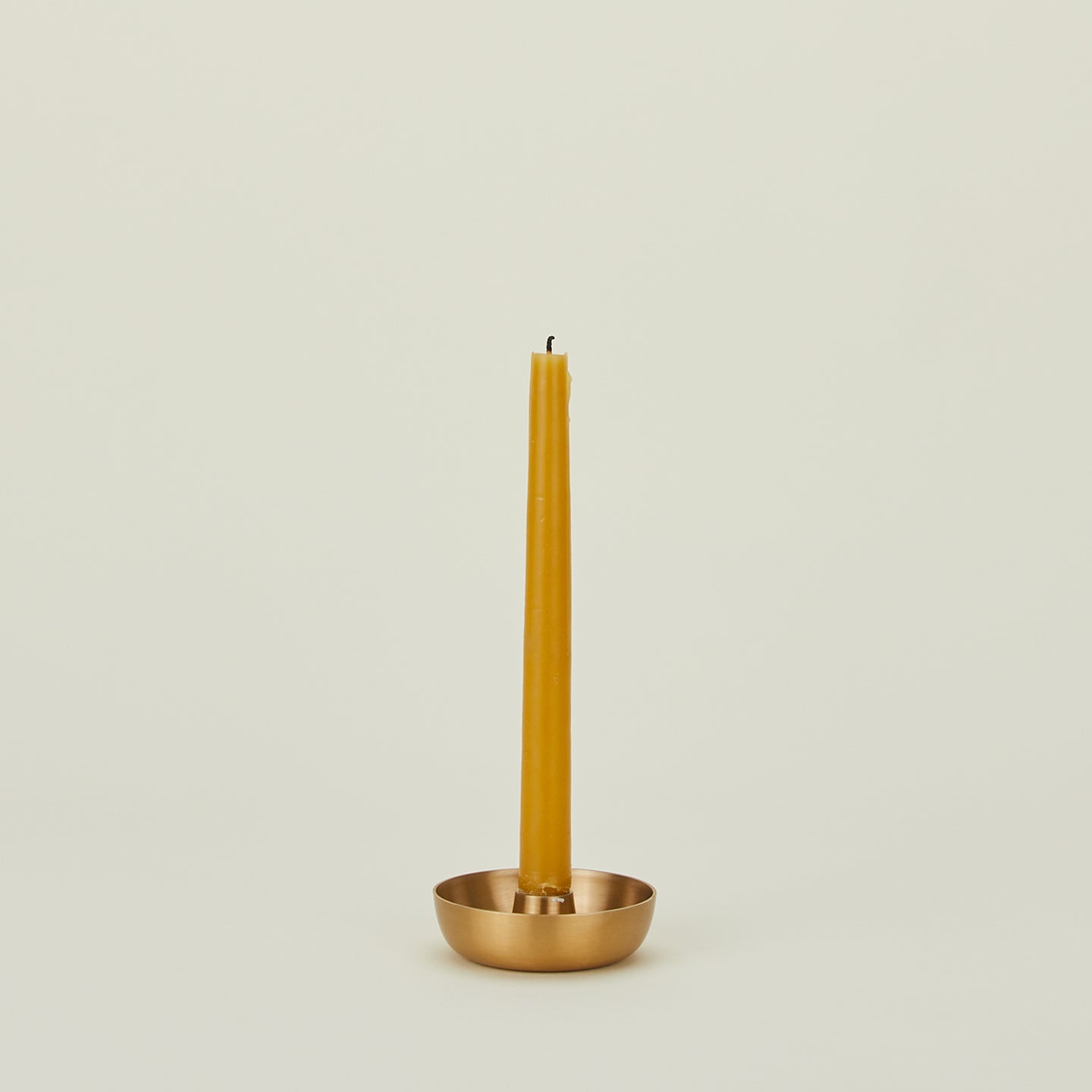 Brass Bowl Candle Holder
