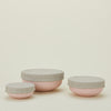 Linen Bowl Cover, Set of 3 - Natural