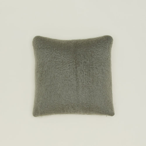 Solid Mohair Pillow - Olive
