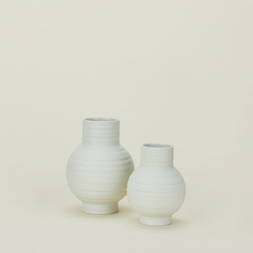 Essential Ceramic Vase - Bone