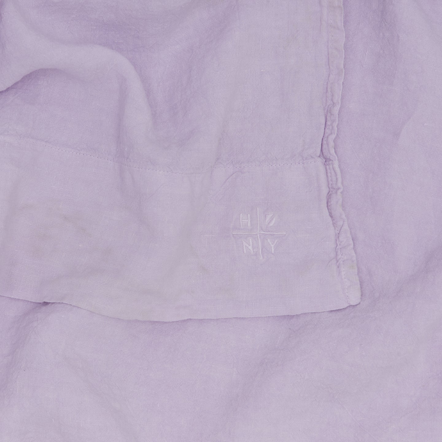 Simple Linen Flat Sheet - Lilac