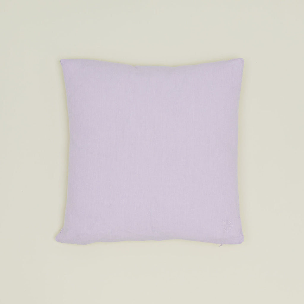 Simple Linen Euro Sham Lilac Hawkins New York