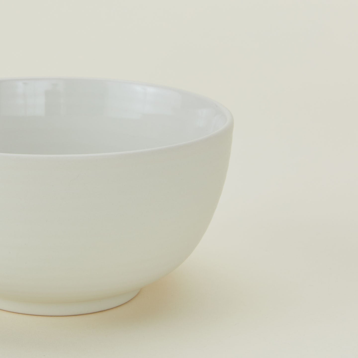 Close up of Essential Large Bowl in Bone.