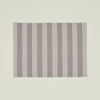 Essential Striped Placemat, Set of 4 - Light Grey/Dark Grey