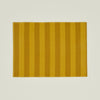 Essential Striped Placemat, Set of 4 - Mustard/Bronze