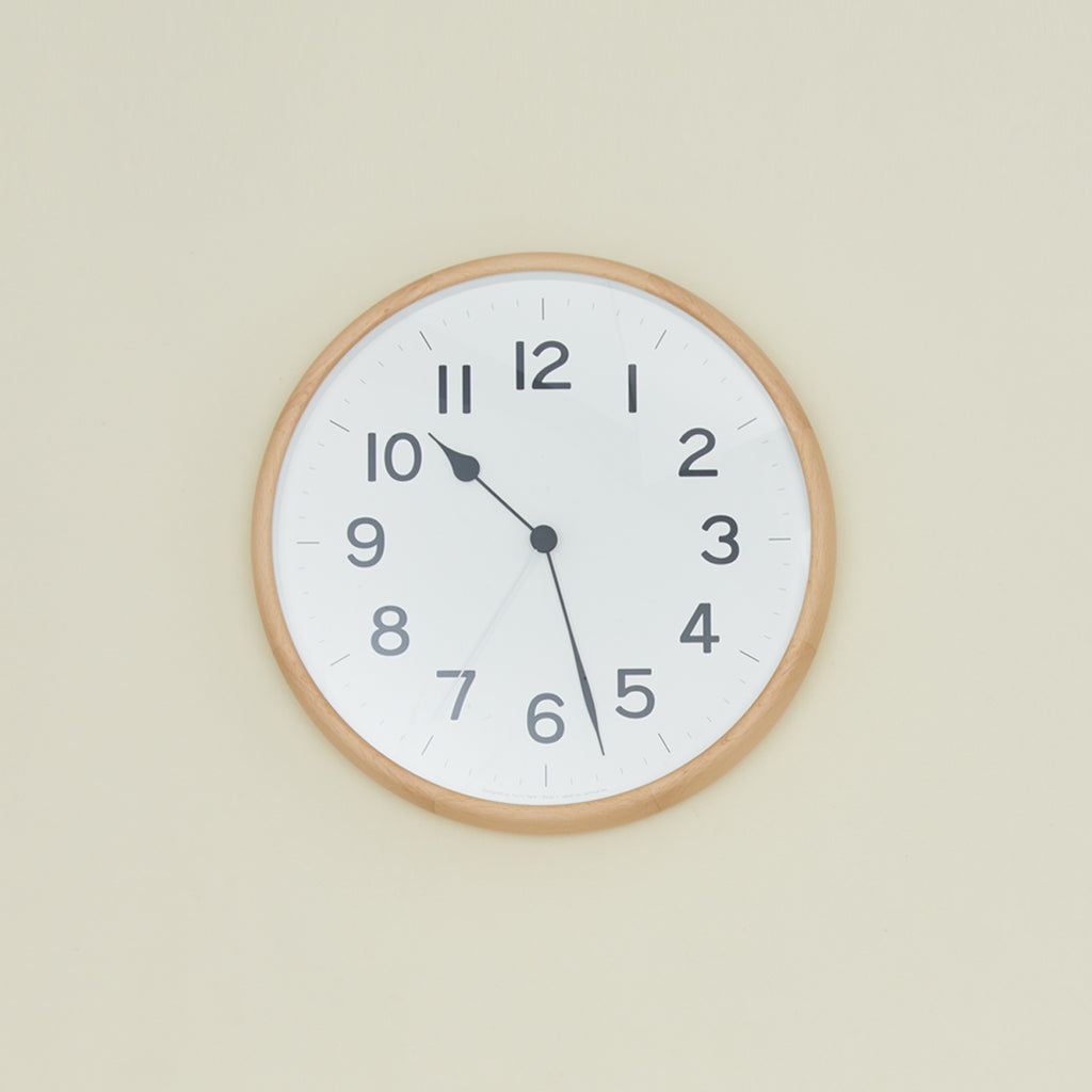 Classic Wall Clock - Natural – Hawkins New York