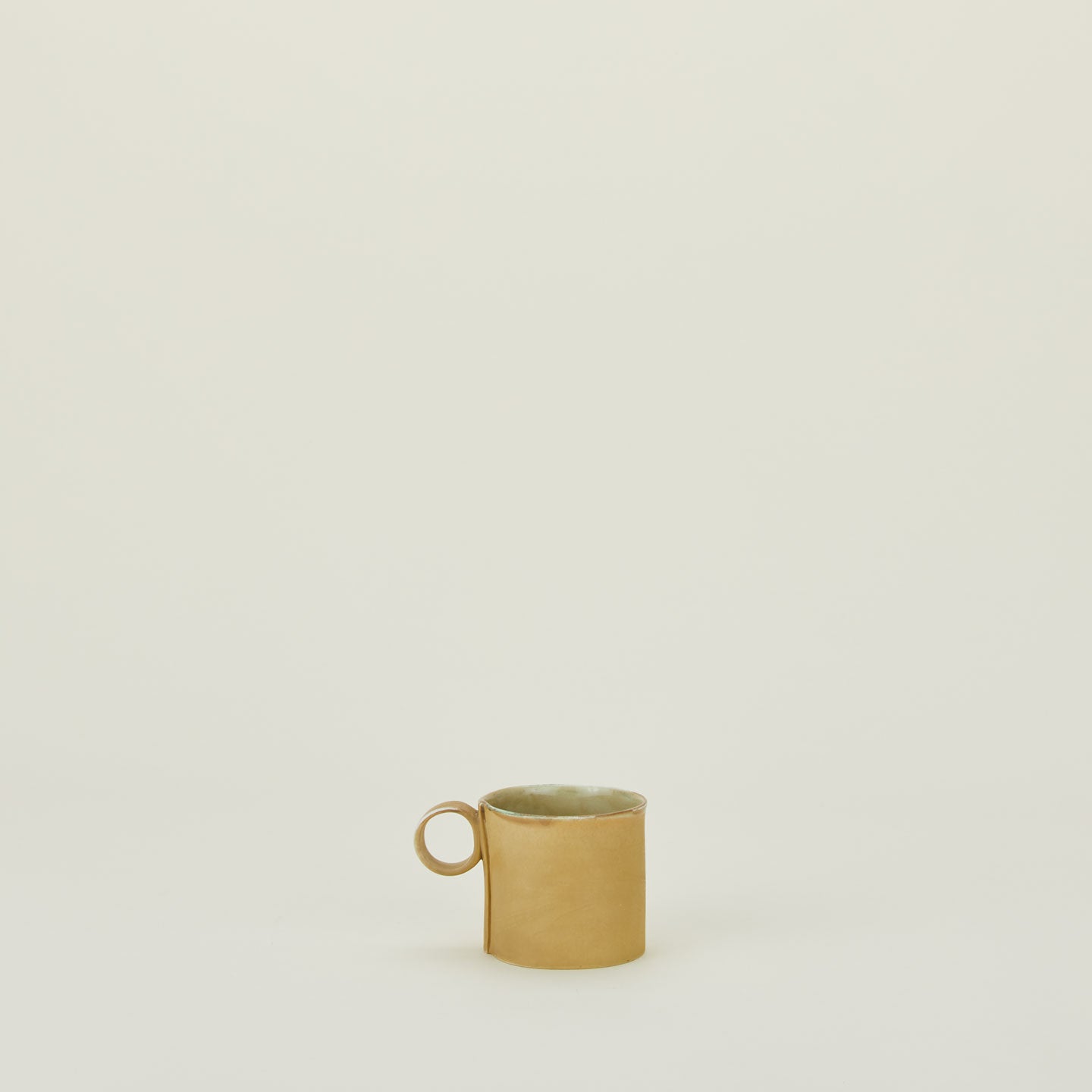 Loop Handled Mug - Ochre Gold
