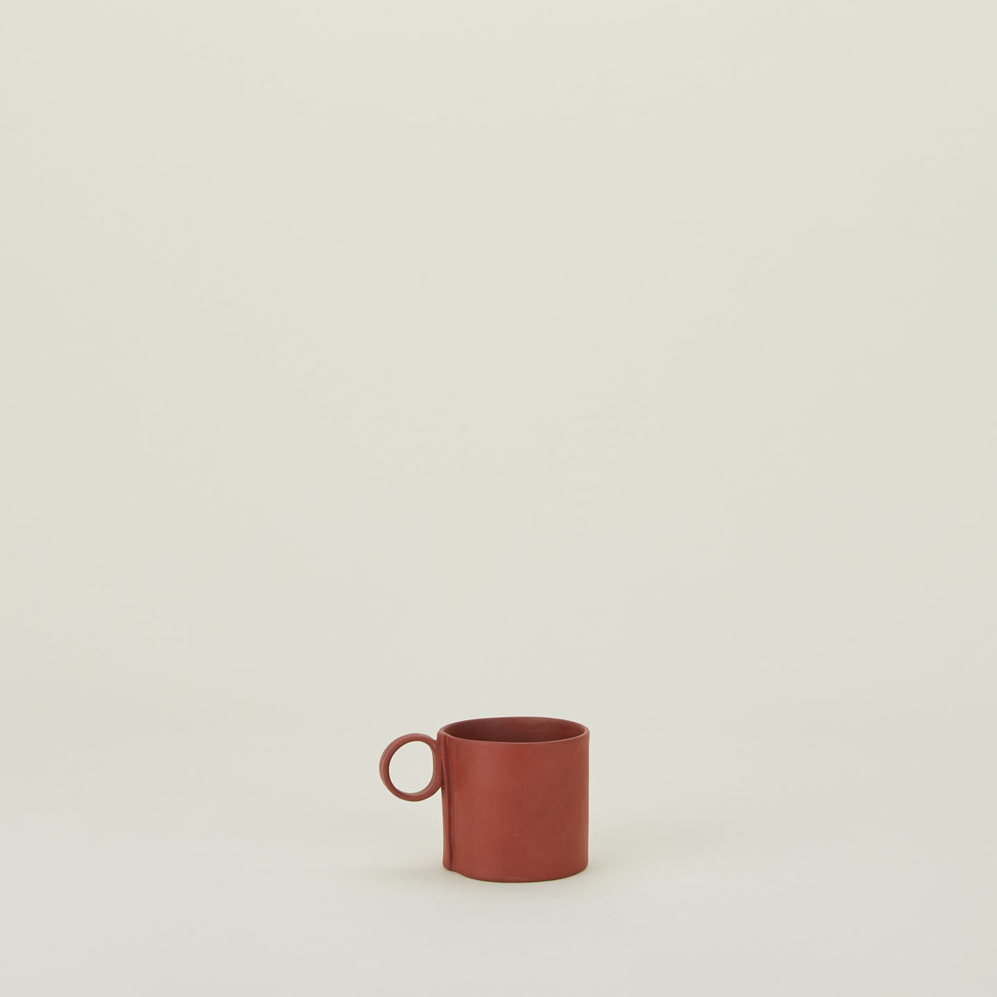 Loop Handled Mug - Terracotta