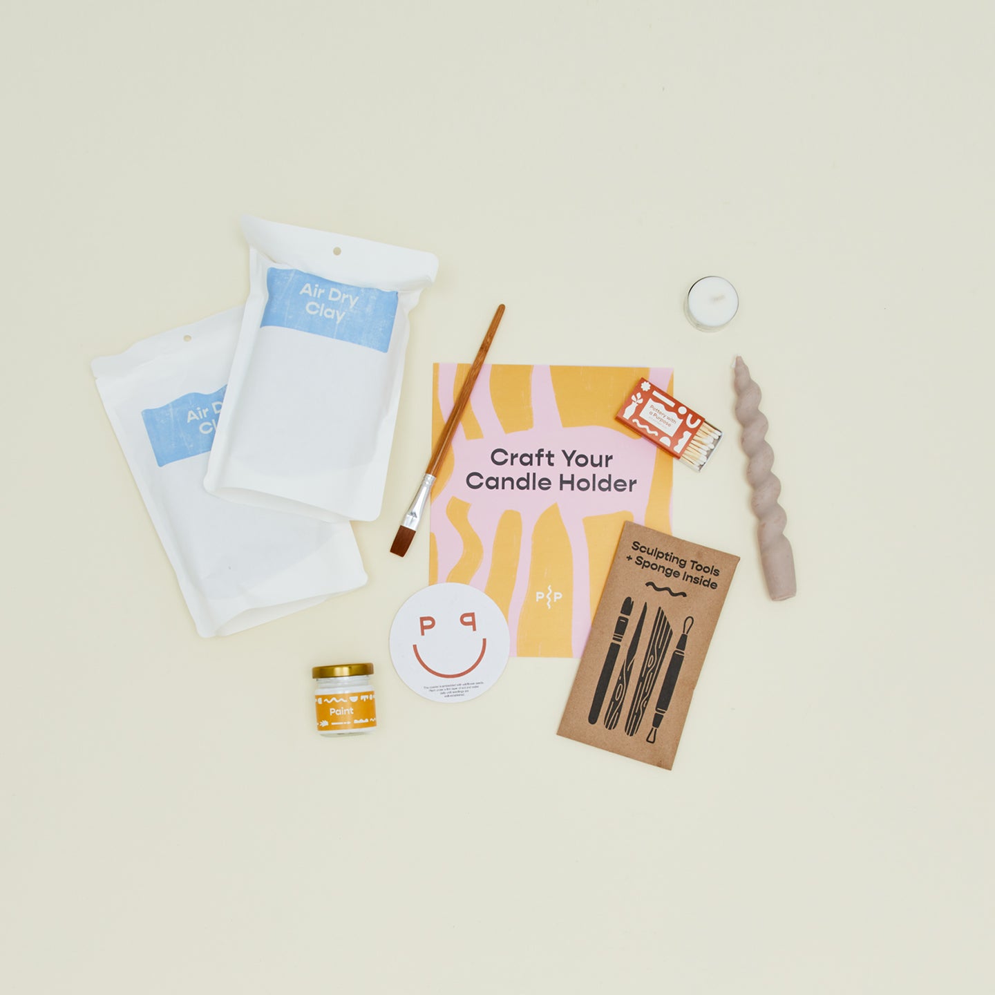 Candle and Clay Kit