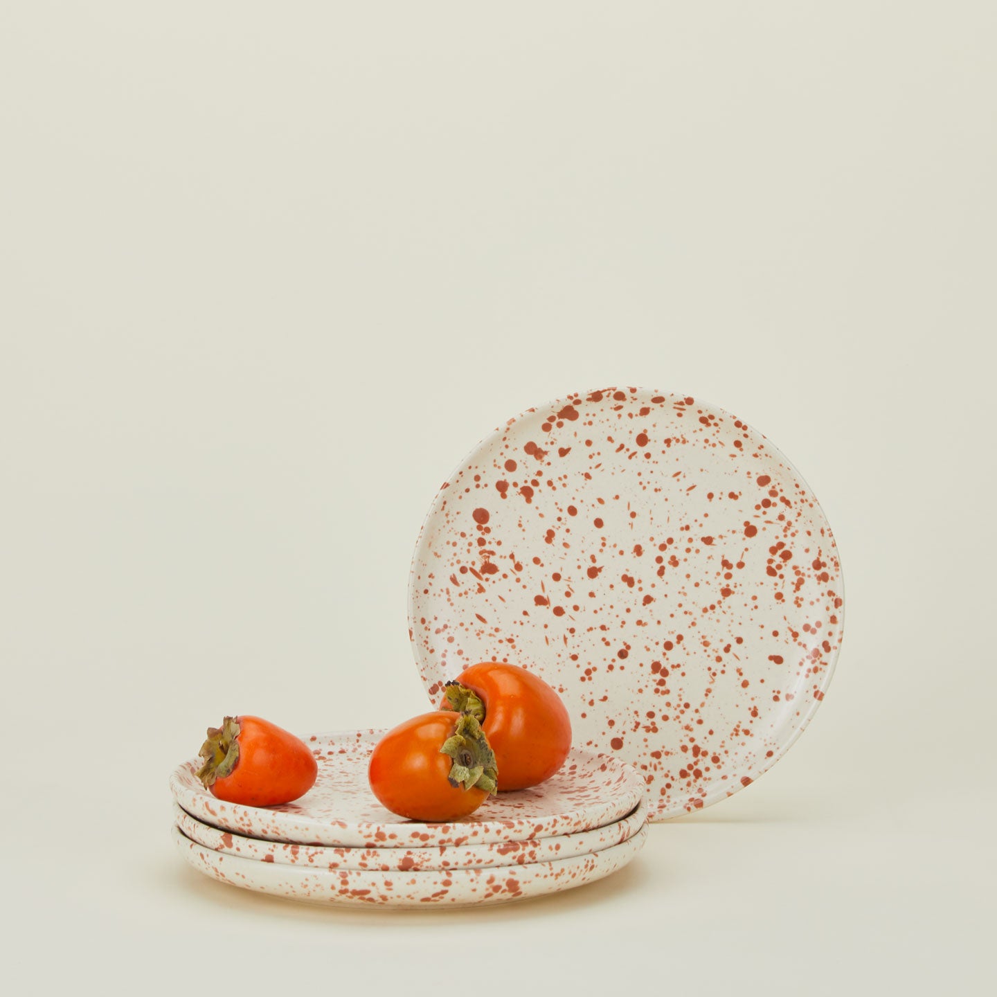 Splatterware Plate, Set of 4 - Terra