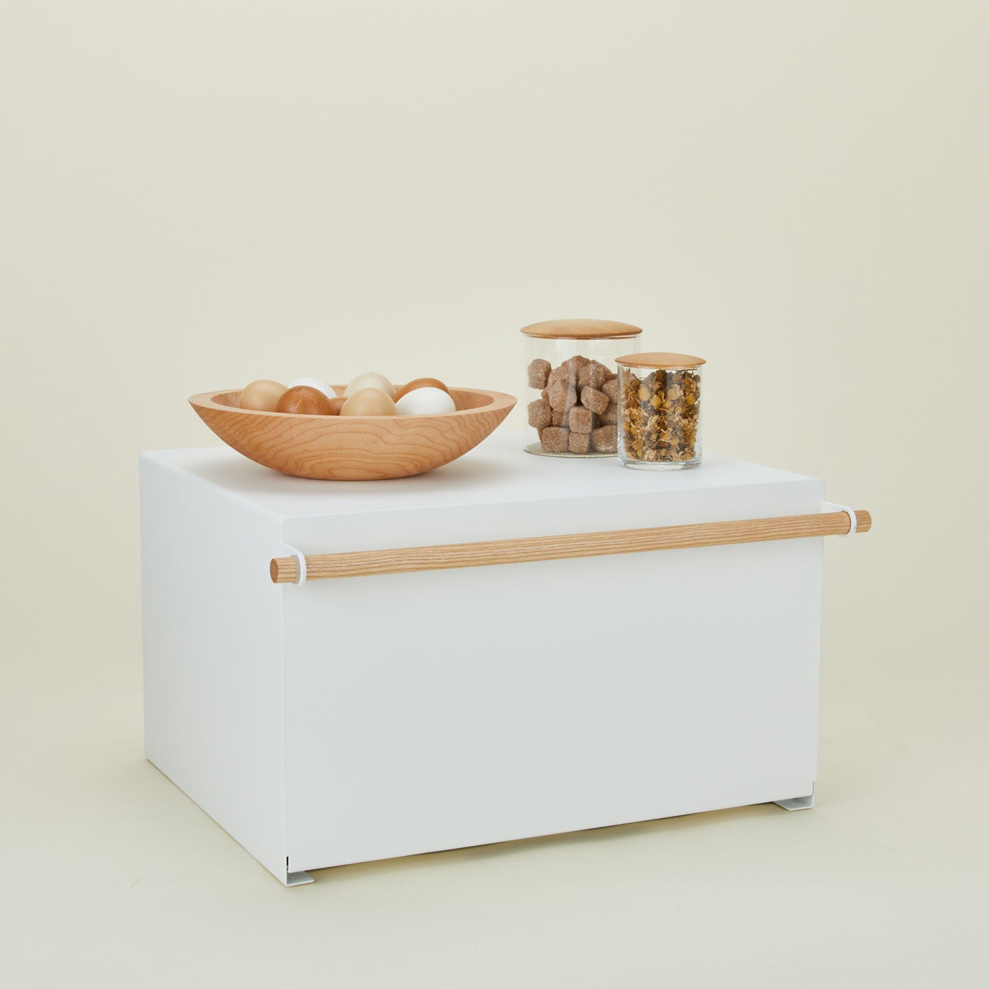 A modern bread box.