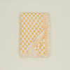 Quilted Checkered Throw - Yellow/White Checkered