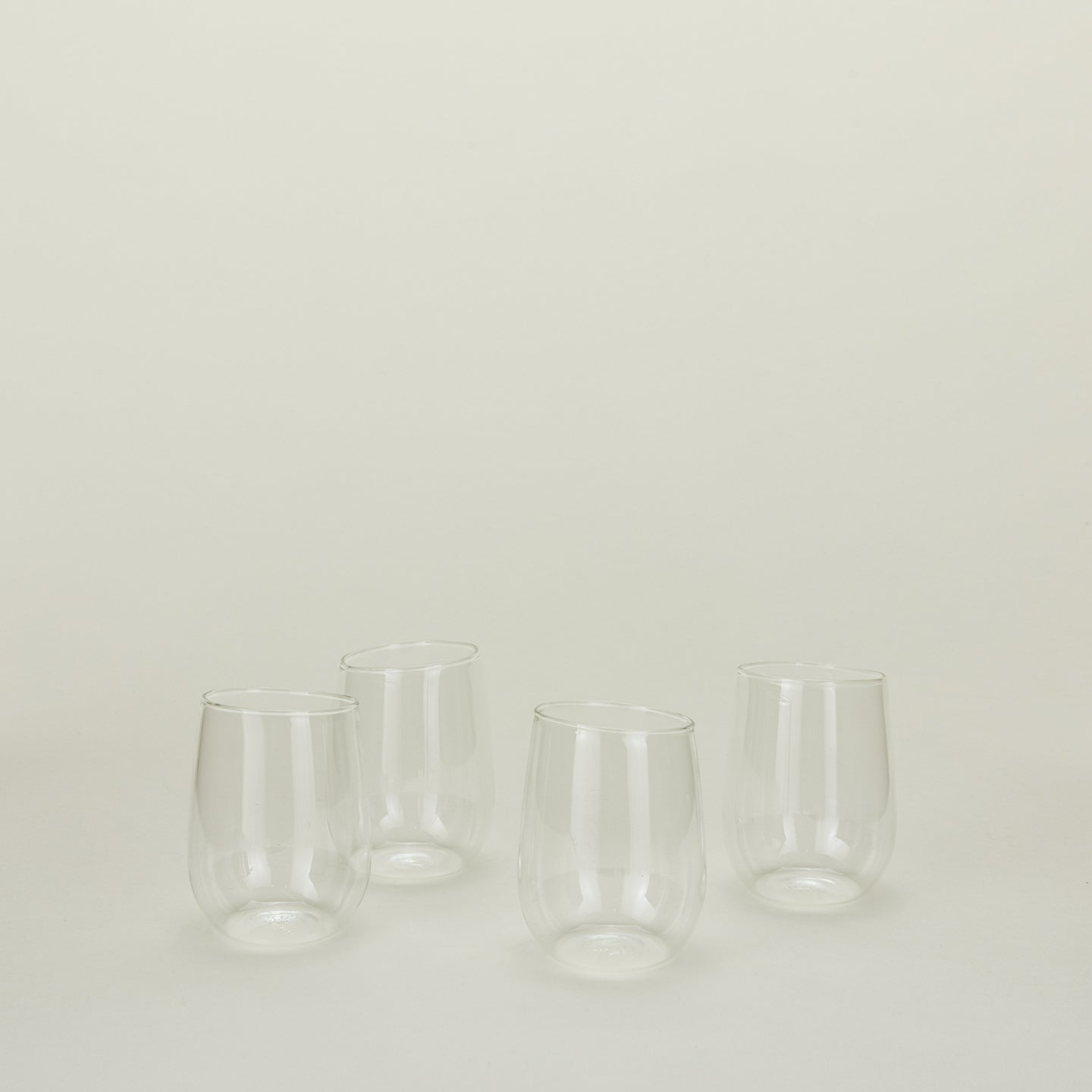 Large boreal glassware set of 4