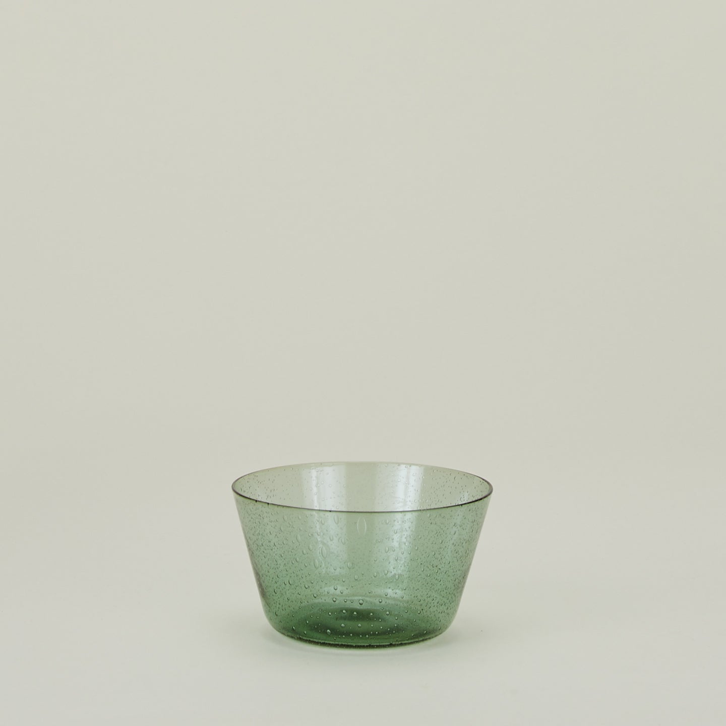 Glass Bowl in Jade.