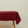 Pleated Tablecloth - Red
