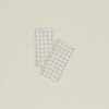 Hand Block Grid Napkin, Set of 2 - Tan