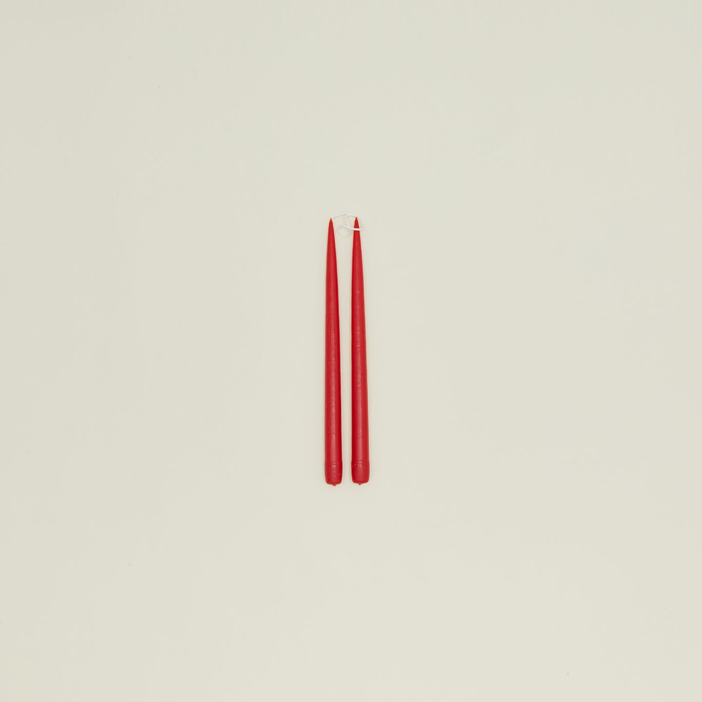 Hand Dipped Taper Set - Red