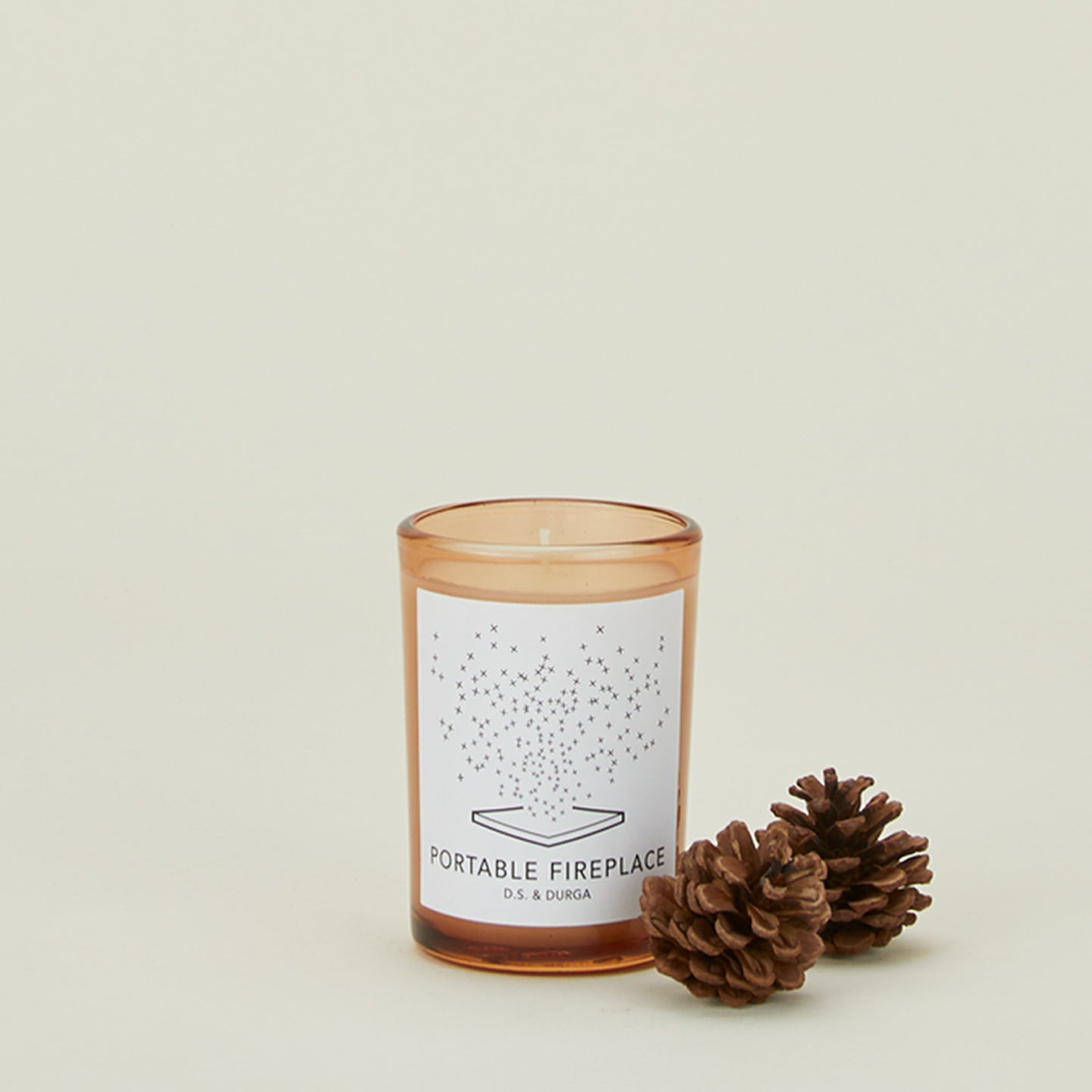 Portable fireplace Candle