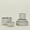 Essential Dinnerware, 16 Piece Set - Light Grey