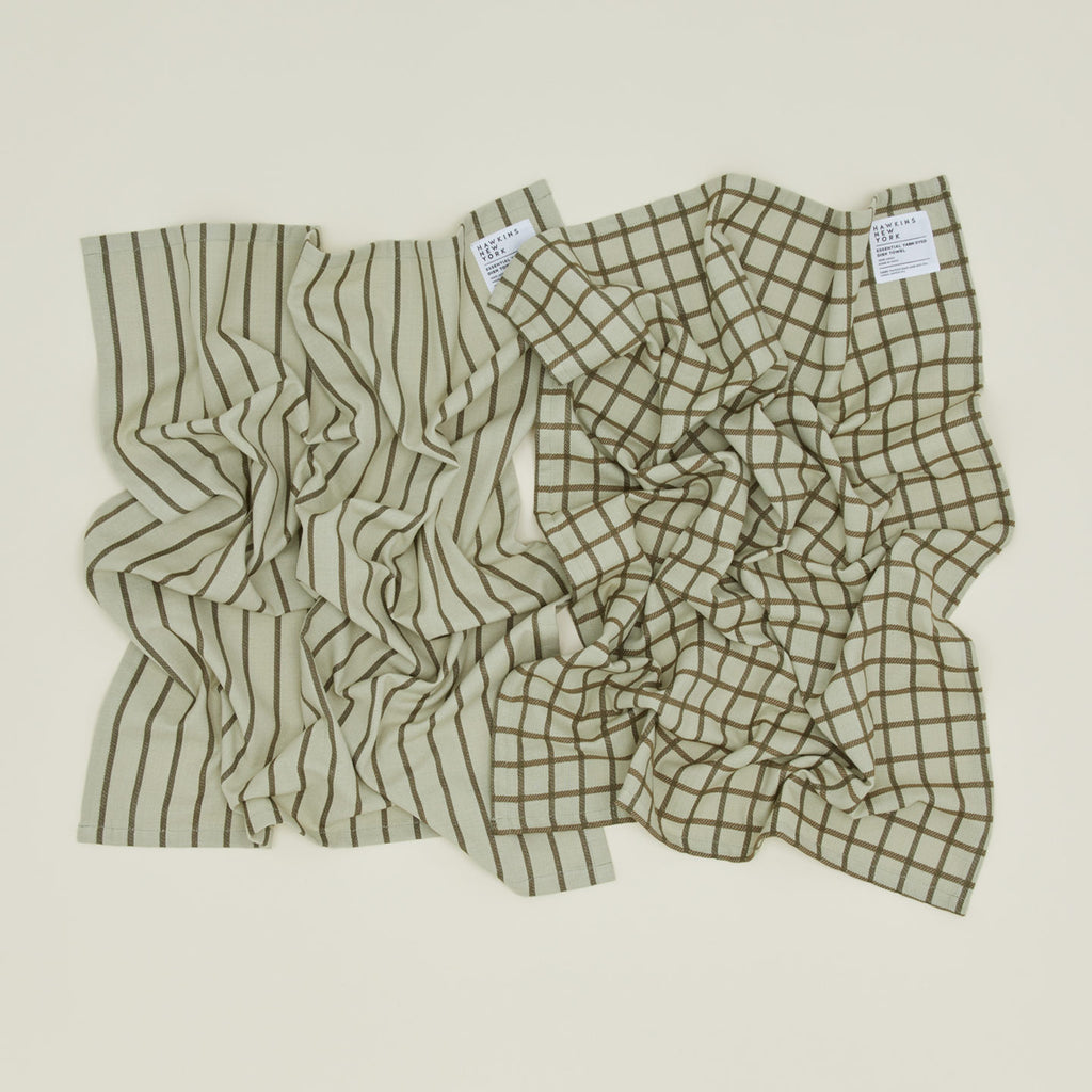 Hawkins New York Essential Yarn Dyed Dish Towels Hawkins New York Essential Yarn Dyed Dish Towels