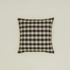 Essential Gingham 18x18 Pillow - Light Grey/Black