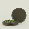 Essential Salad Plate, Set of 4 - Olive