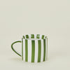 Striped Mug - Olive