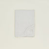 Chambray Linen Throw Blanket - White Stripe