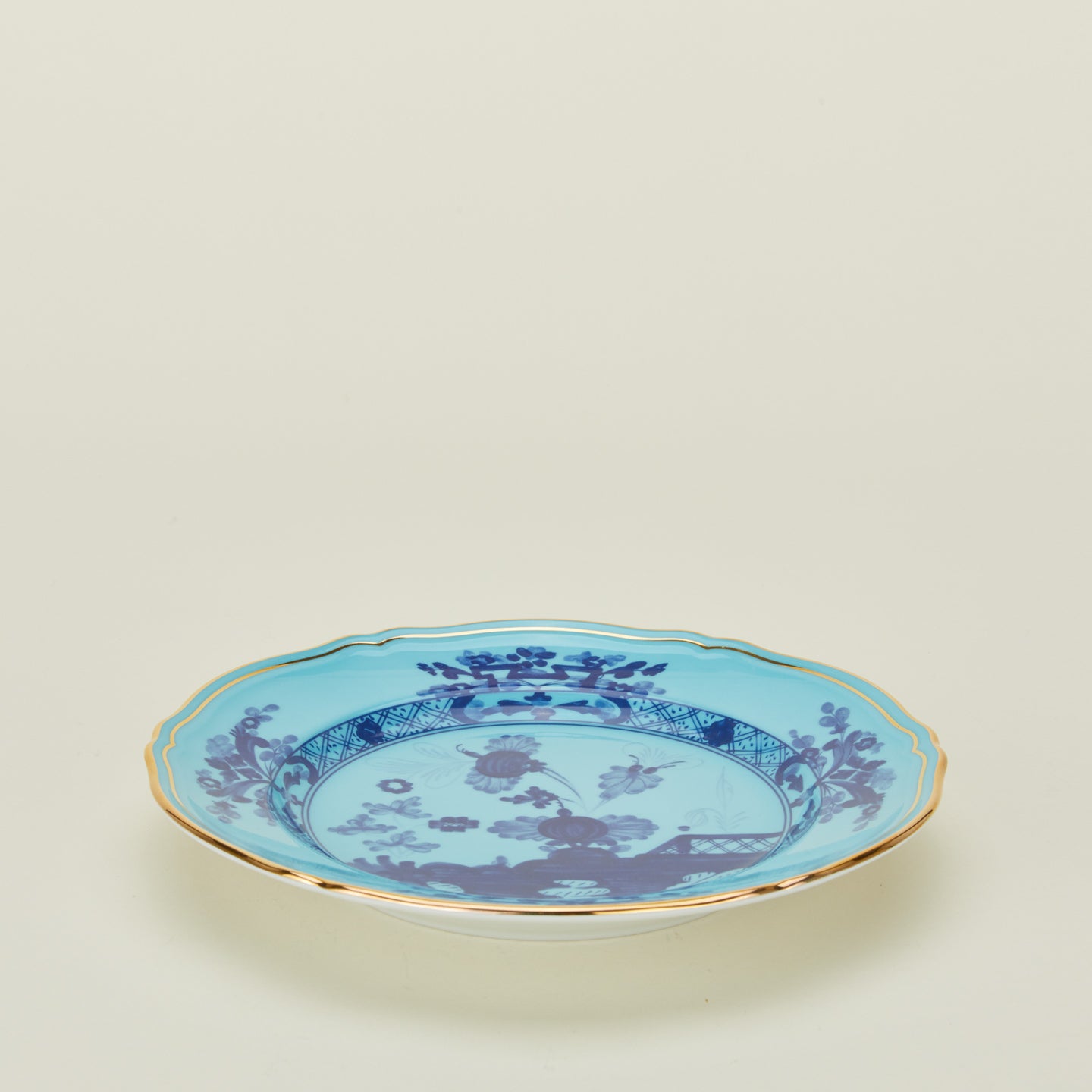 Ginori dessert plate in iris