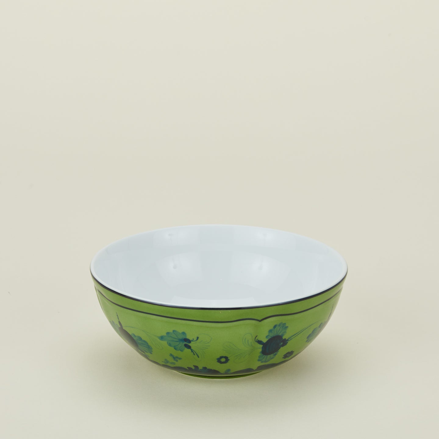 Ginori bowl in malachite