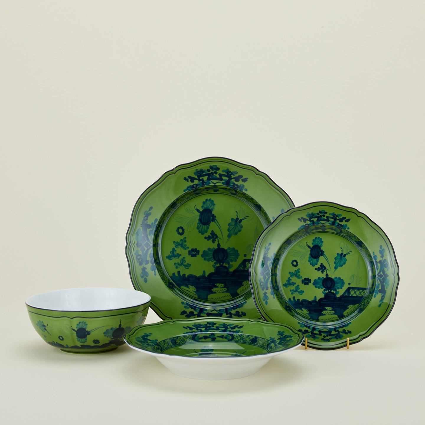 Ginori bowl in Malachite group