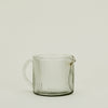 Glass Ribbed Pitcher