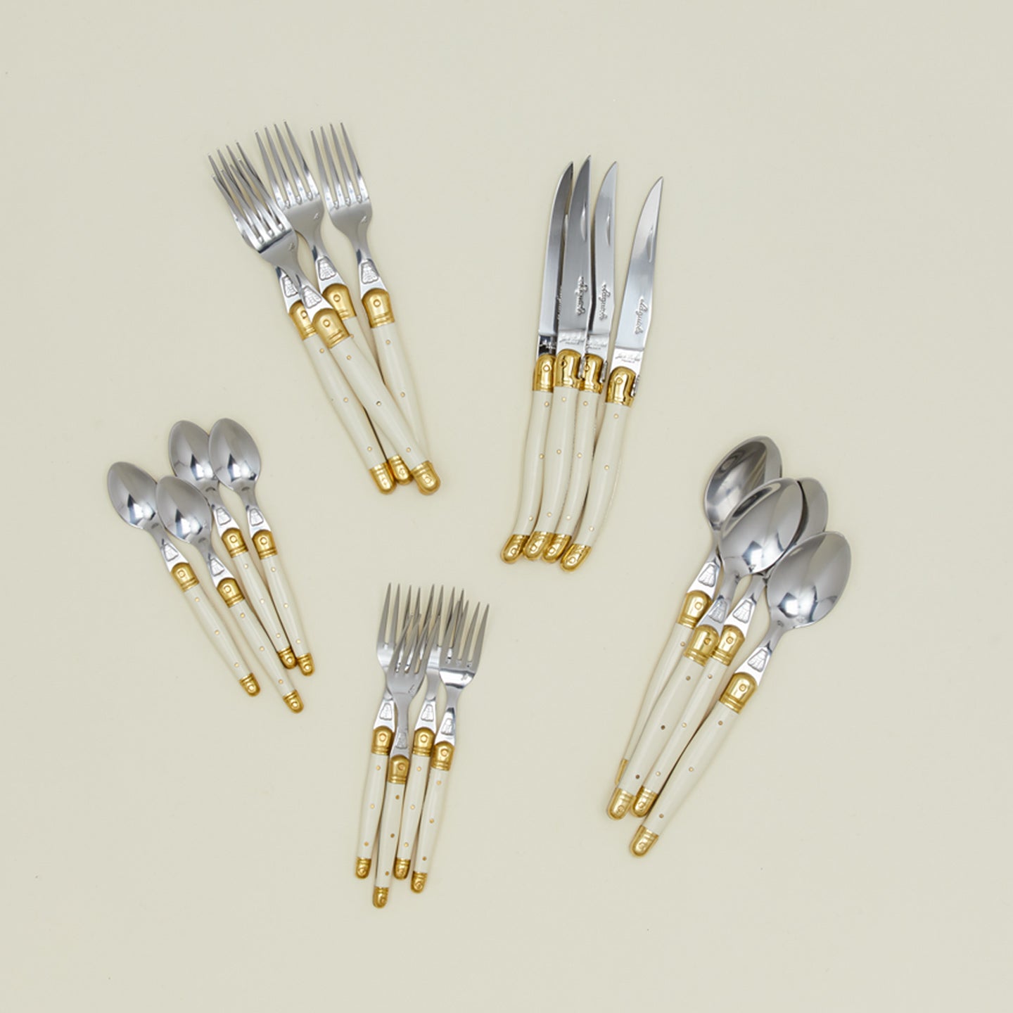 Jean Dubost flatware set