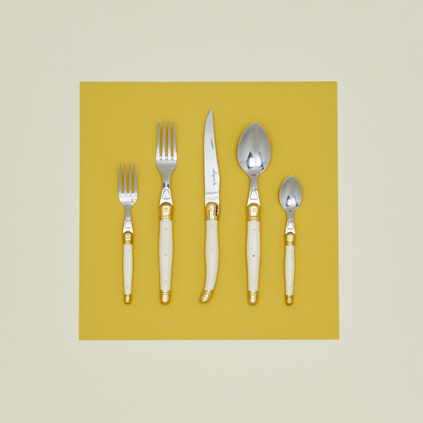 Jean Dubost flatware set